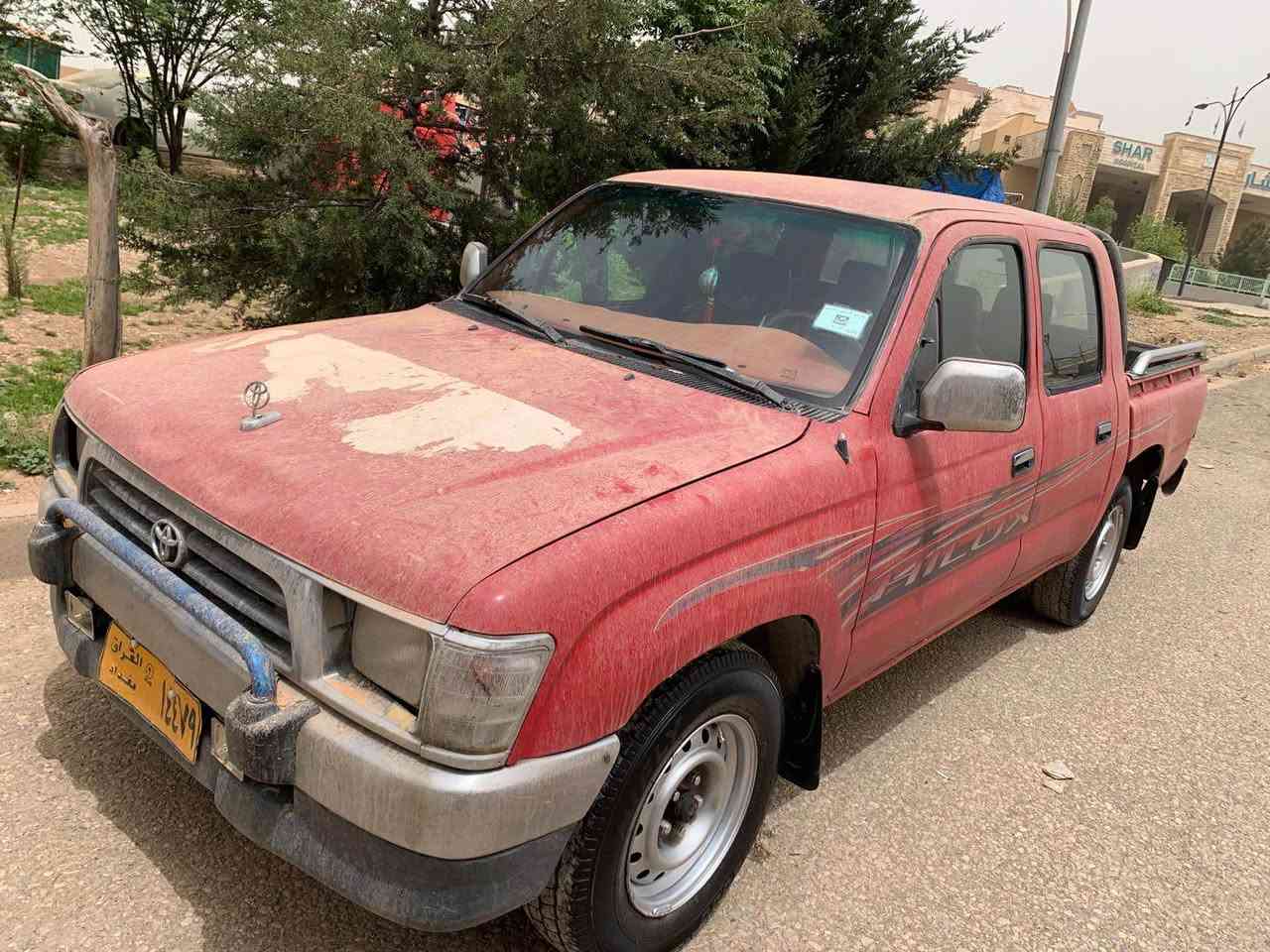 ﷽ 
Toyota hilux GLX 1999
‎توێتا هایلۆکس GLX فول
‎ئاڕم پلاستیکی سلێمانی غەرامە و ئەولیات بەشەرت
‎ناو سور،
‎ تەبرید و پاوەر
‎٤جام کارەبای .
‎سڵایت،
‎مەکینە سپی ، 
‎نیو جام،
‎دەبڵ گێچ،
‎ دەبڵ چەکمەجە
‎سویچ کۆنتڕۆڵ و مەرکەزی.
‎کامل بۆیاخ سەیارەکە وەرگەڕاوە بەلای سەکنا شانسی نەگرتوە بەشەرت
‎گێر و مەکینەی بەشەرتی فەحسی فیتەر 
‎سەیارەکە زۆر ڕێک و پێکە لە سلێمانیم
‎غرامەی بەشەرت ٨٠ هەزار غرامەی تیایە دوای معامەلە بۆتەگەڕێنمەوە،سعری ٥٧ گەڵایە ئاڵوگۆڕیش ئەکەم بە سەنی سورو سپی *********** السليمانية, العراق
