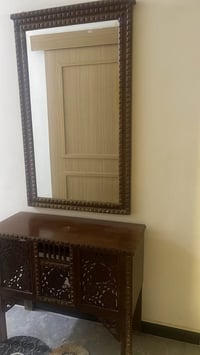 المدخل 50 الميز المرمر طول متر عرض 60 مع البراد المنضدي شغال الاثنين ب...
