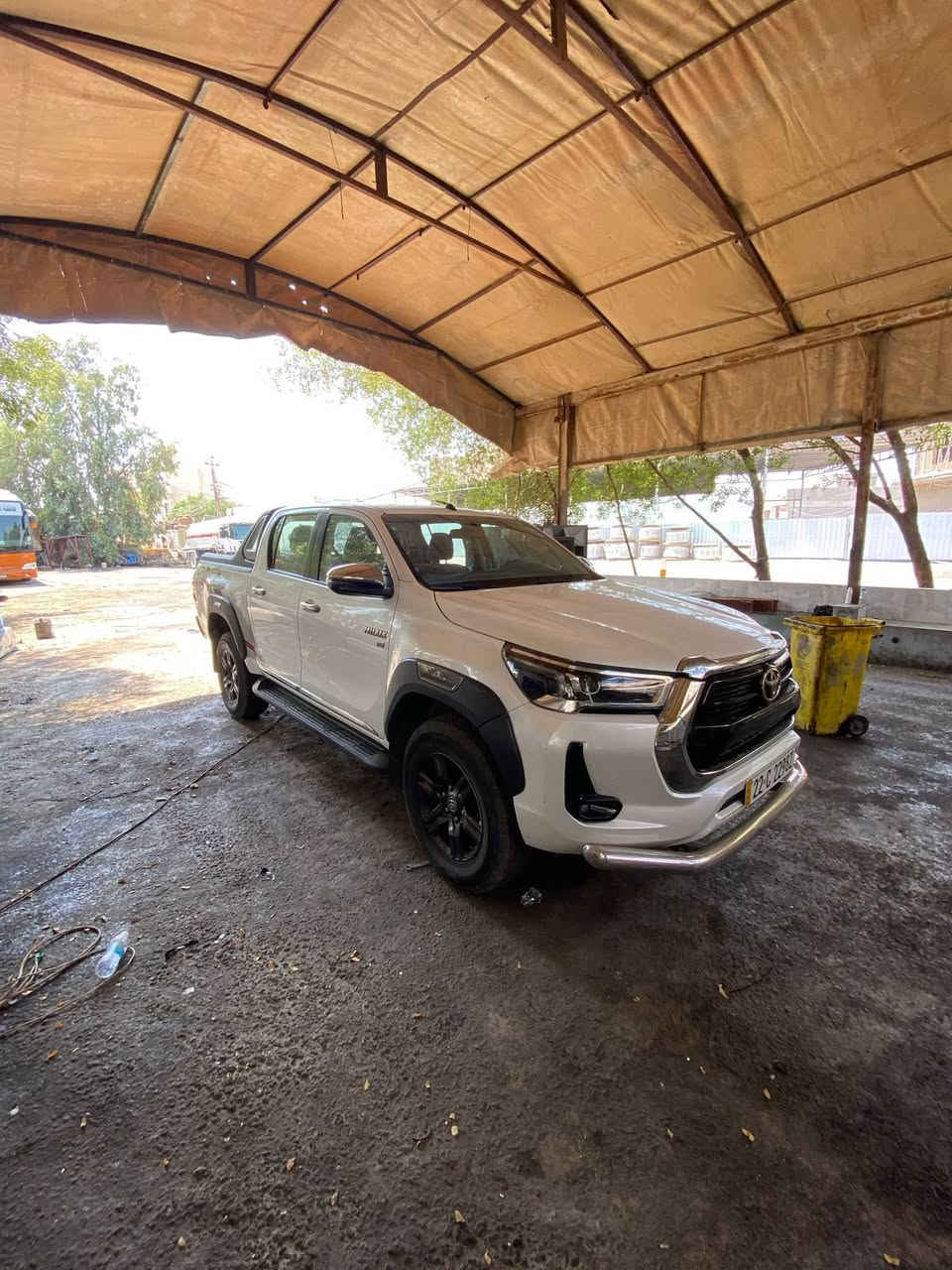 السلام عليكم
هايلوكسtrd2021
بسمي اربيل 
مكاني بابل
***********
السعر 320 بيهه مجال
