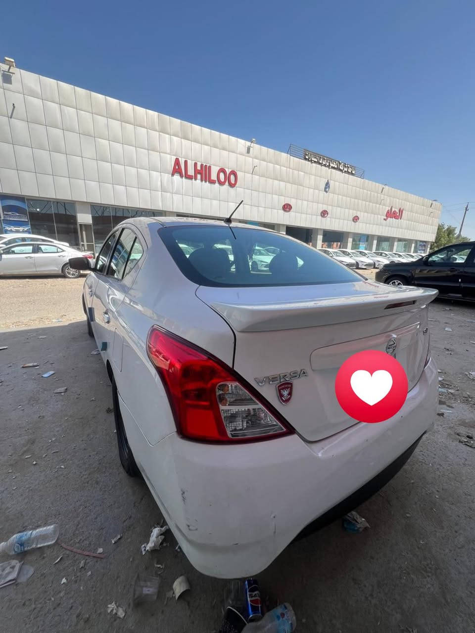 سلام عليكم
من رخصة الادمن 
سيارة سني فيرسا فول مواصفات
موديل 2019 
لون ابيض
سيارة نضيف وارد امريكي
ضرراها بجم بدون شواصي
بيه شخوط شويه 
سيارة بسمي 
سعر 80 رقمي
***********
