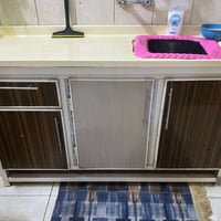 كاونتر مستعمل • منضدة ٢٫٥م • سنك ١٫٥م