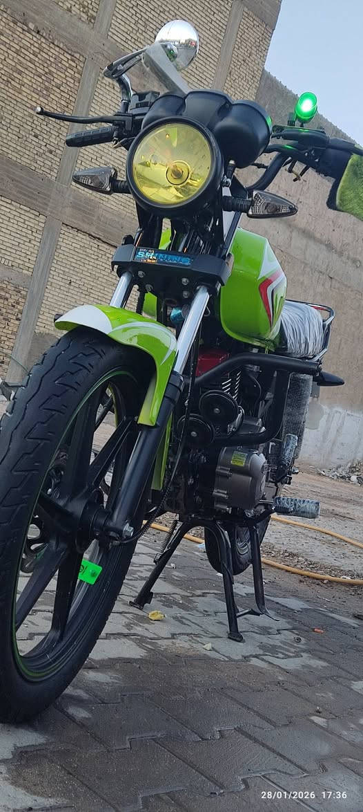 سلام عليكم دراجه شاينك مديل 23 طالعه بل 25 كمرك مدفوع كهرباعيات مكفوله محرك مكفول 
مكاني نجف كوفه سعر مليون وميه وبيه مجال ***********
