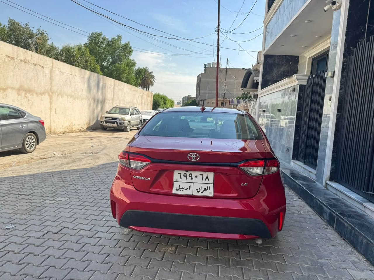 كورلا ٢٠٢١ شكل المرغوب محرك ١٨٠٠ قبل ابيض 
بدون ارباك بدون حادث
فقط تخريب ضربه طبر عله بنيد وحده عله تكنه 

ماشيه ٣٩ حقيقي
مواصفات ال ي. LE المرغوبه 

مكاني بغداد شارع مطار المثنى قرب حلويات وردة الحمداني 
*********** 
سعرها ١٣٣ ورقه
