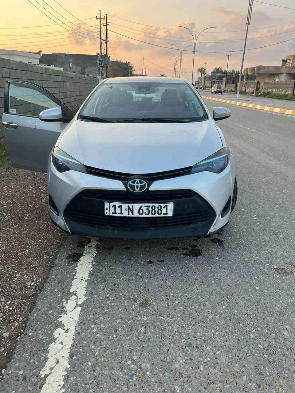 السلام عليكم جميعآ كورله موديل ١٨ فه LE سياره جديده وجاهزه من كلشي محرك كير صدر كلو بلشرط رقم بغداد دولي شرط التحويل والغرامات ضرر قطعتين باب بلادي وباب صبغ السونار مرفق بلصور البارحه مسوي السونار بجم كبس بدون اي داخل تبريد ثلج السعر الطلوب ١٢٦ مكان السياره صلاح الدين العلم ملاحضه دين وقصط مابيع ماسنجر ورسايل ماجاوب تخدمك السياره اتصل وعيني اعيونك مراوس ماراوس اي استفسار الاتصال بل رقم ***********
