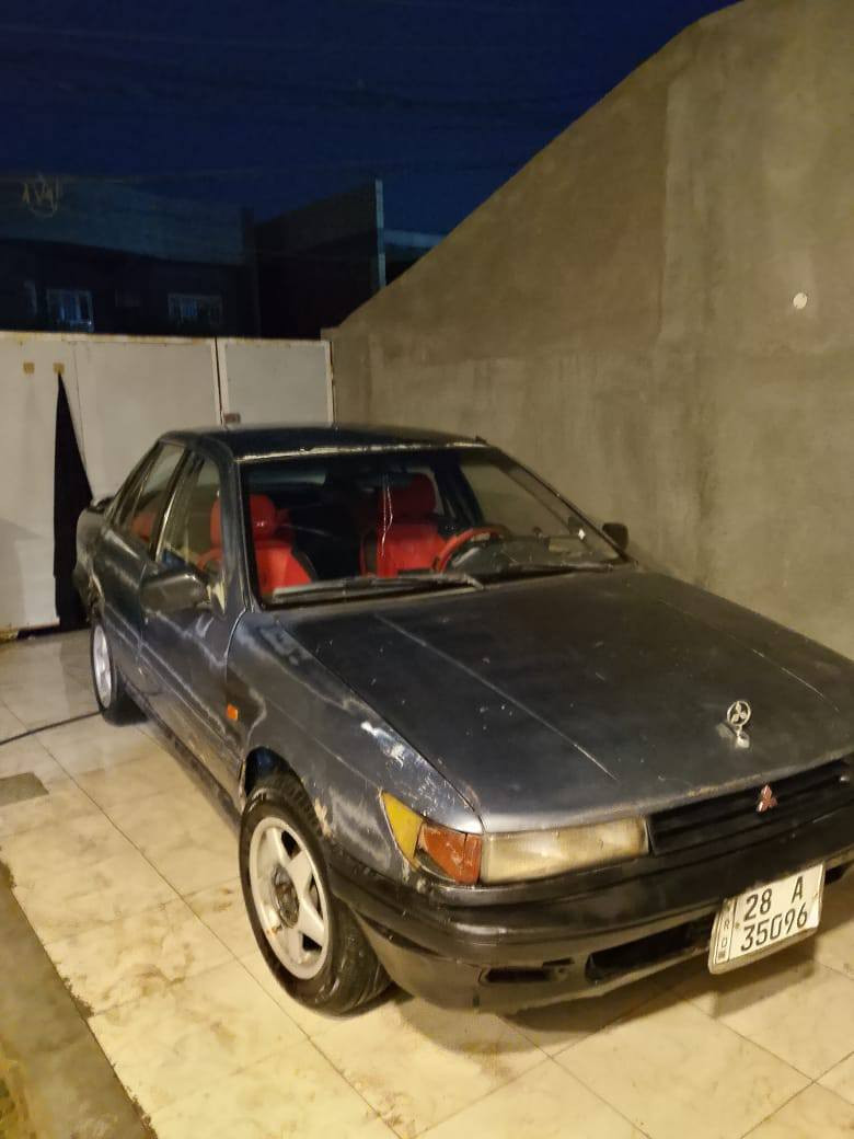 مسيبوشي لانسر موديل 91 رقم رقم نكليزي تحويل ثاني يوم سنويه لل30 سياره حداديه جديده تخم تاير مكينه وكير جديده شرط تريك للبصره  سعر 25بيه مجال هاذ رقمي ***********
