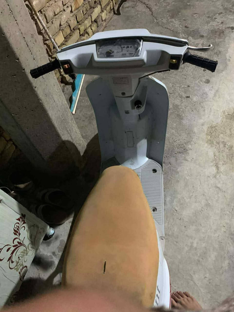 السلام عليكم للبيع دراجة منت كلشي شغال بي يحتاجها باتري ومازدة مال لايت بس الجامة السعر 155 وبيها مجال للاستفسار على الرقم التالي 
***********

للعلم الدراجة ما مفتوحة شغالة هندر واحد
