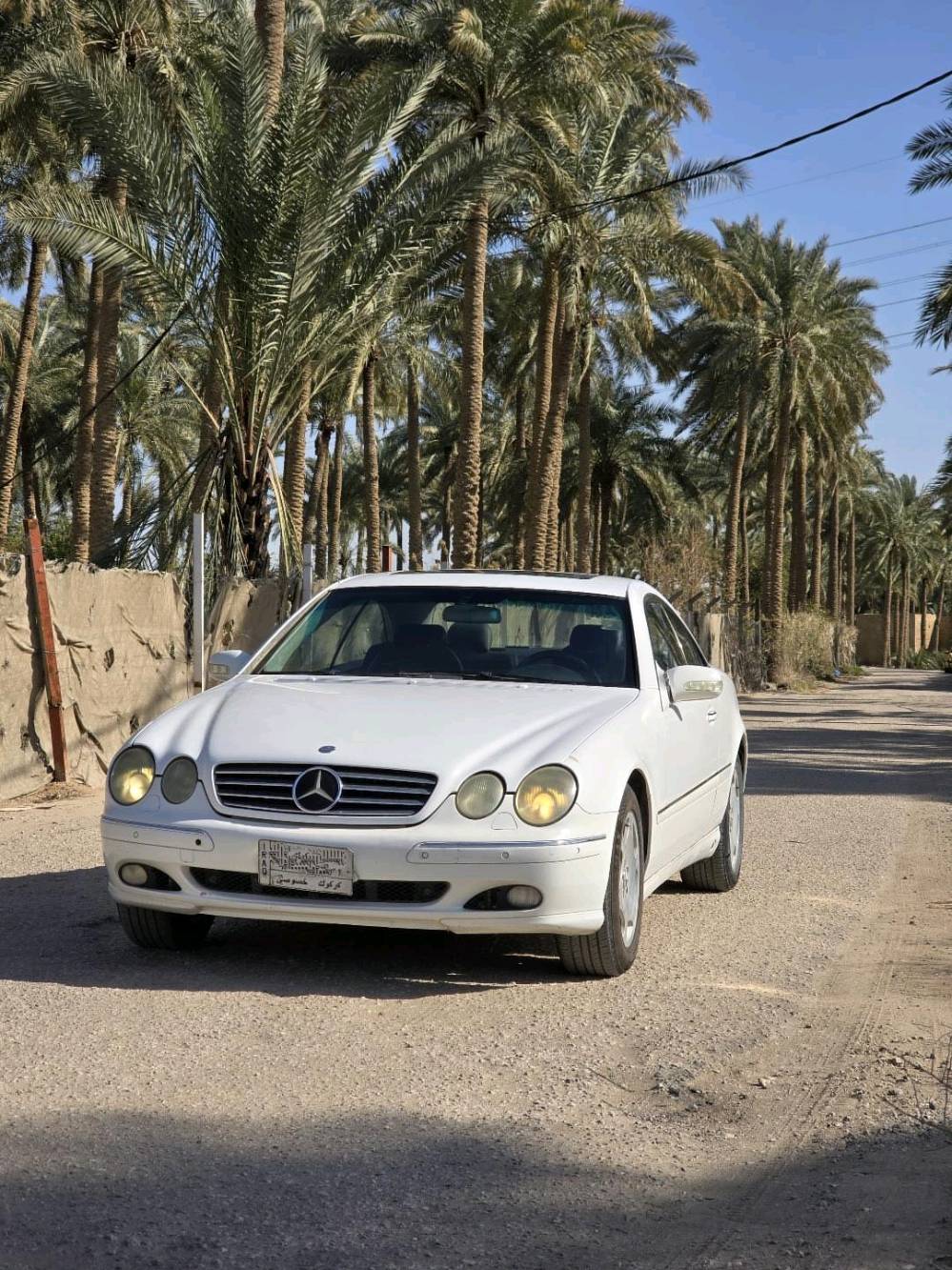 سلام عليكم 
cl600 2002 للبيع 
محرك v8
السياره ما مسجله مشمولة بالتسجيل 
مكان نجف 
