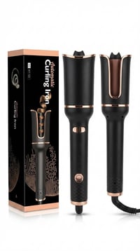 مكواة تجعيد • أوتوماتيكية • تحكم بدرجات الحرارة