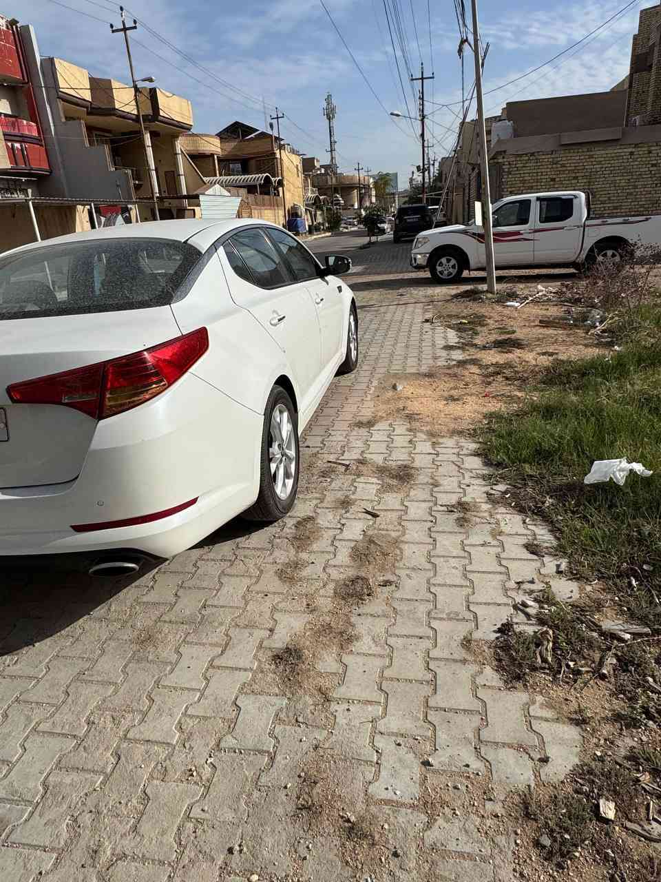 سلام عليكم كيا اوبتيما للبيع موديل ٢٠١٢خليجيه رقم كربلاء بسمي بيه اربع قطع صبغ سعره ١٢٣ بيه مجال هذا رقمي ***********
