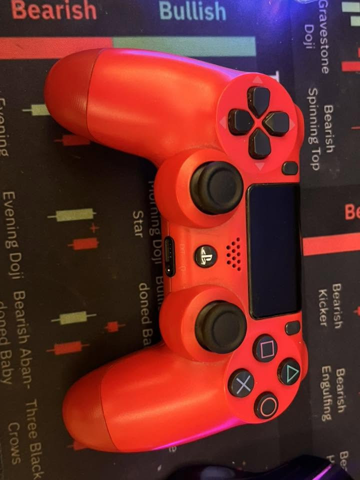 جوستكات ps4 
الحمره ((اصليه)) ب 35
السوده (( كوبي ماستر ))25
كوبي ماستر مو من ذني الي بالسوك ام 15


**إذا كنت صاحب هذا الإعلان وتريد حذفه لأي سبب، رجاءا أرسل رسالة إلى الدعم الفني**
