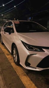 تويوتا كورلا2023خليجي كفالة عامةمن الصبخ والتبديل والبارد فقط الموضح ب...