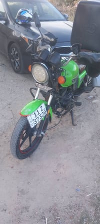 محرك 150 مرقم بغداد  دراجه نضيفه تجي تفحص بعيونك مكاني بغداد التاجي  ا...