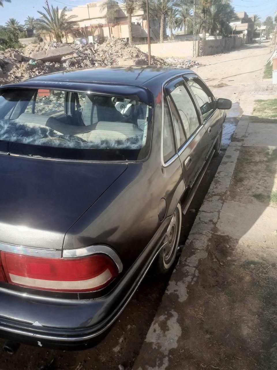 برنس 94انبار كير عادي محرك شرط صبغ عام نقصها بس تبريد كهربائيات كلها شغاله مابيها اي نقص تخم تاير ابو خط الابيض باتري جديد نضافه داخل وخارج السياره نشاط فول اي خريطه مابيها عقل ضفيره كلشي بيها جديد مال جناي السعر 37وبيها مجال بسيط اتصال
***********
***********
