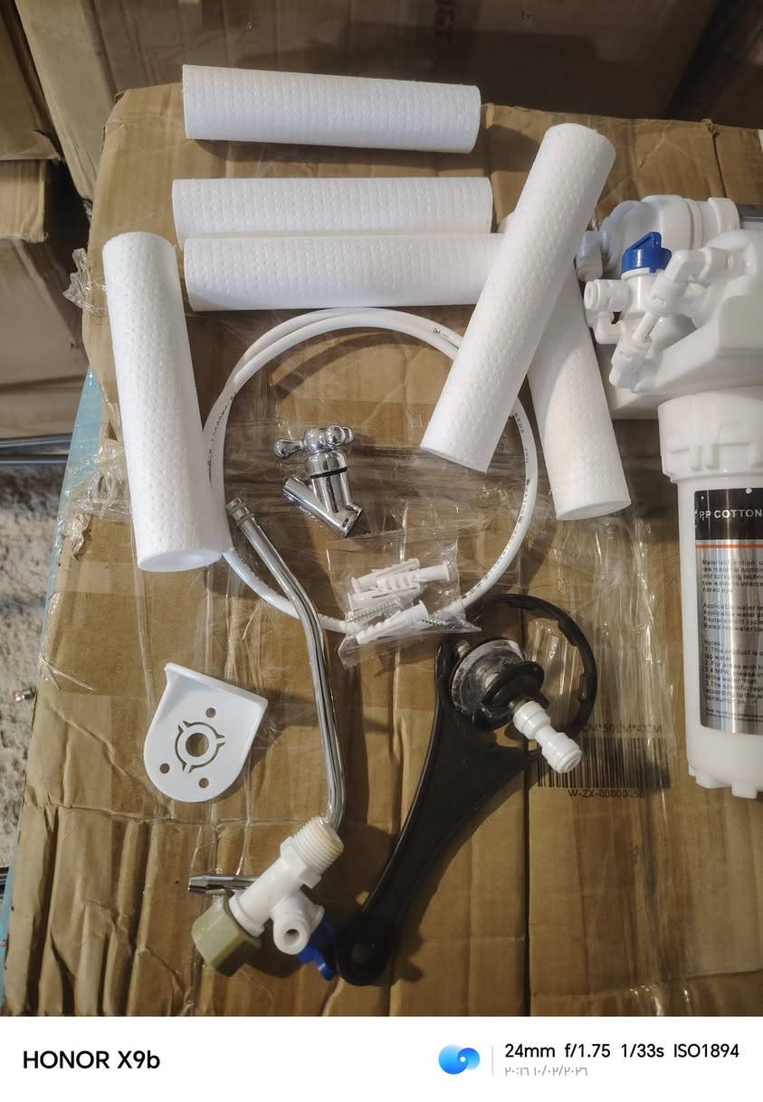 نظام تنقية مياه يعمل بتقنية الترشيح الفائق كامله ملحقاته


**إذا كنت صاحب هذا الإعلان وتريد حذفه لأي سبب، رجاءا أرسل رسالة إلى الدعم الفني**