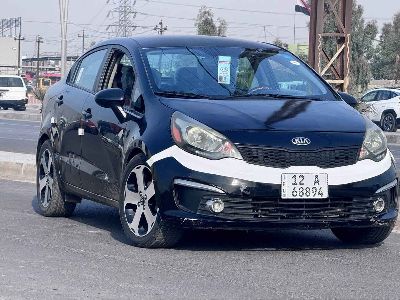 للبيع 
كيا ريو 2017 امريكي 
🔴🔴🔴🔴السعر حيل مناسب 89 مجال بسيط 🔴🔴🔴🔴
ضرر بوند 
محرك gdi
محرك كير تبريد طخم شرط 
ماشيا 115 الف كيلو 
مواصفات 
تحكمات استيرن 
جامات كهرب 
كير توماتيك وعادي 
مانع انزلاق 
نضام ايكو 
سياره جاهزه وجديده ترايها يخبل 
 رقم وهزه جديده وشرط التحويل 

*********** موصل, نينوى
