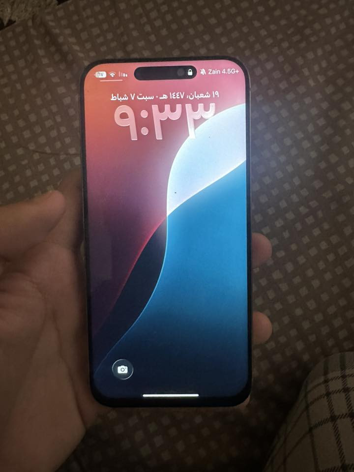 السلام عليكم ايفون 15برو ماكس للبيع شاشه مبدله اصلي بطاريه 86اصل والجهاز سعره 650وبي مجال للشرايه
للتواصل ***********
