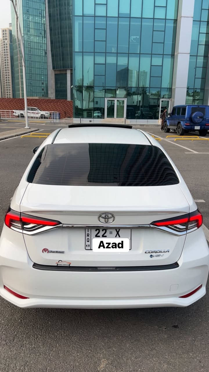 سلام علكيم اخوان للبيع تويوتا كرولا شكل خليجي هايبرد HEV ٢٠٢٥ مكفول ولا صبغ ولا بارد كفالة دعميات فقط ٢ رصحة بيها سيارة…. فوول مواصفات و كمليات ماشاءاللة سيارة موجود بأربيل تحويل غرامة بشرط رقم شمالي اربيل سعر ١٥٧ ورقة بيها مجال بصيط كليش اتصل *********** وتساب موجود
