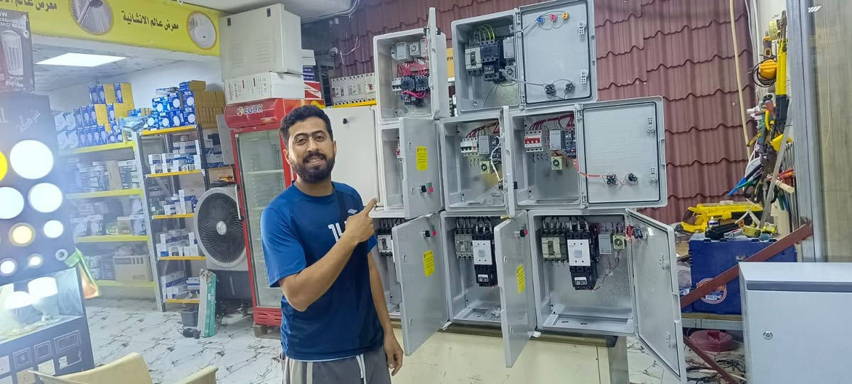 بسم الله الرحمن الرحيم
(وقل اعملوا فيسرا الله عملكم ورسوله والمؤمنين) 
يعلن معرض عالم الانشائية لصناعة كافة أنواع بوردات السيطره الكهربائية ats و بوردات مضخات المياه والغطاسات وصيانة كافة انواع البوردات... 
للاستفسار الاتصال على الأرقام
***********
***********
***********
