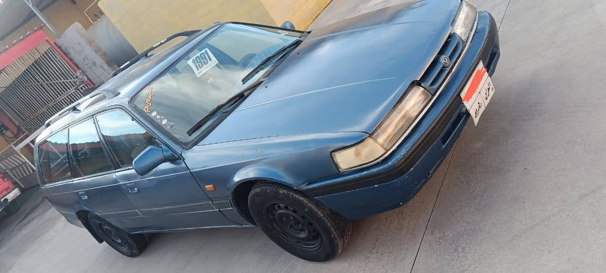 السلام عليكم  
السيارة نوع مازده استيشن  626 وكير عادي
 موديل 1991 ومحرك 8 وبخ
 كير ومحرك بشرط نظيف ومكفول
 بيها كم قطعه صبغ اثر تقحيل 
 عليها 310 الف غرامه تنزل من السعر
وكاله وتحويلها بشرط من الشرعي
 سعرها 32$ ومجال قليل قضاء بردرش
*********** ----- *********** اكر, نينوى
