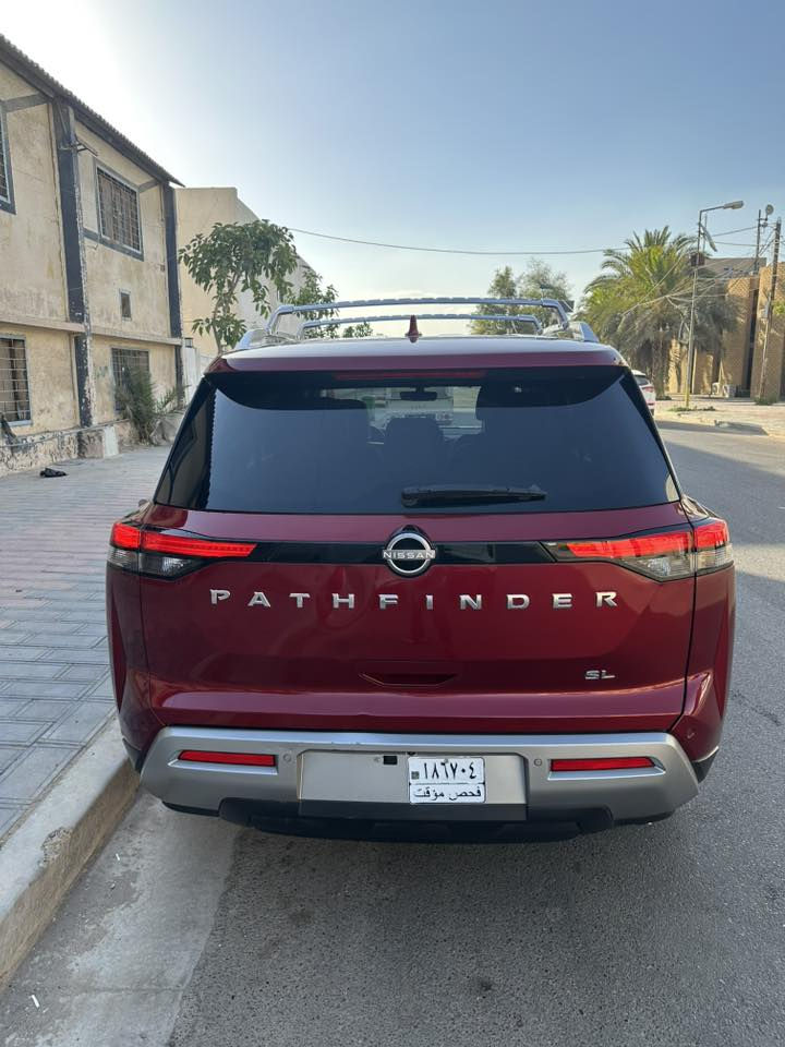سلام عليكم
2024 NISSAN PATHFINDER, SL FWD
للبيع نيسان باثفايندر موديل ٢٠٢٤ تو ويل
لون احمر 
سيارة تعتبر فول 
فتحة سقف بانوراما
ماشيه ٣١ الف ميل
بصمة تشغيل
بصمة ابواب 
تشغيل عن بعد 
صندوق شفط كهربائي 
رادار امامي (تحديد مسار)
رادار جانبي (نقاط عمياء)
رادار خلفي (تحذير من الاصطدام)
حساسات امامية+ خلفية
كاميرات 360°
كشنات ملكي VIP
كشنات جلد  و كهربائي الاماميه
كشنات تدفئة امامي وخلفي
تبريد قطعتين لمس و تبريد مركزى 
تحكم وضعيات القيادة
هيتر استيرن
هاند بريك بصمة
اوتو هولد
شاشة كبيرة لمس+كاميرا
وبعد هواي المواصفات 
ضررها  :  تبديل قطعه وحده فقط جاملغ ايمن فقط والسياره بيها راس الشاصي الايمن بيه تعديل وقطع الغيار السياره امانه الله كلها من تفصيخ مو تجاري فقط بدلت بيها الدبلات الاماميه تجاريه درجه اولى حتى راديتر تفصيخ بلادي وهذا رقم الشاصي والسياره والله مكلفه اكثر من هالرقم ونقصها كاميرا اماميه ورادار امامي الباقي كلها شغاله وهذا رقم الشاصي 
5N1DR3CB0RC224995
سيارة اني مستوردها باسمي وبدون رقم تترقم بغداد او محافظات عدا شمال والسياره موجوده في بغداد الكاظميه
سعر ١٩٥ ورقه
 رقم موبايل :***********

