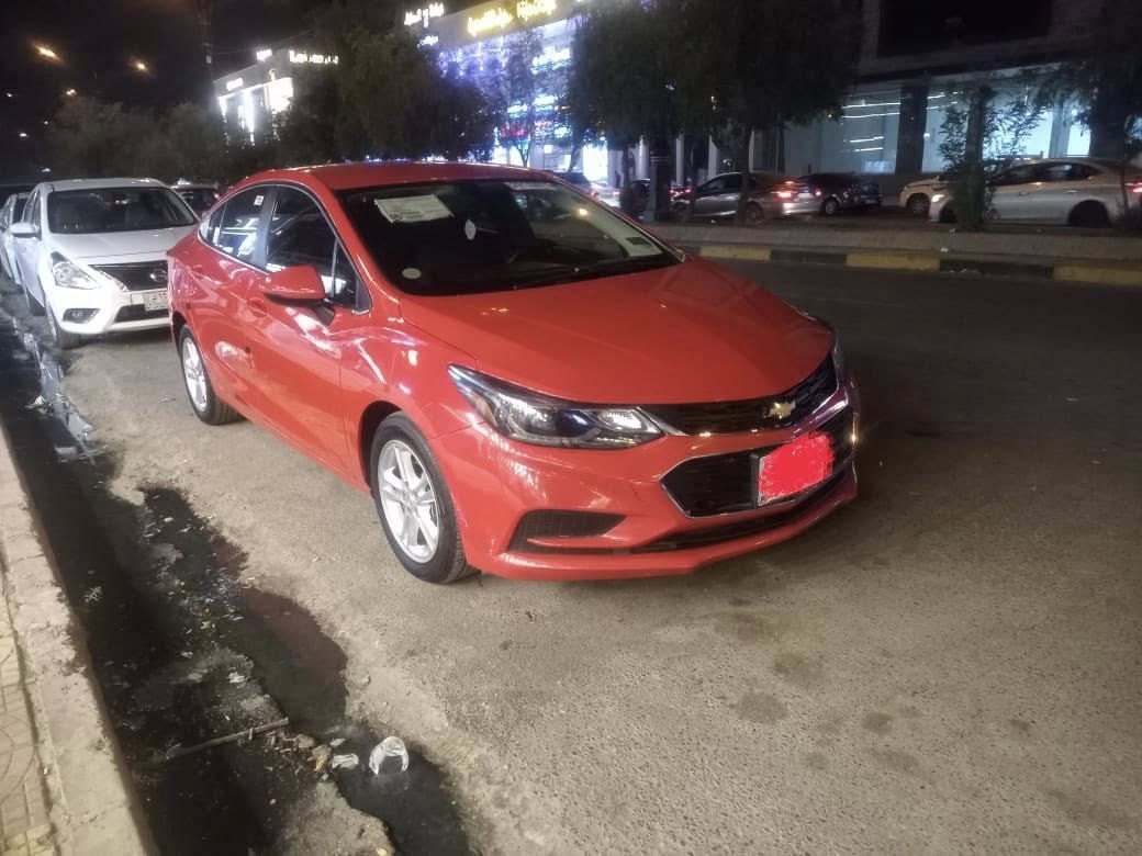 كروز للبيع
موديل 2018
مابيه اي حادث 
السياره احلى من الصور 
نظيفه حيل 
رقم نينوى إنكليزي 
هزه جديده 
كشنات تدفئة وكهرباء 
تحكمات ستيرن 
شاشه كار بلي 
گير ومحرك شرط 
السياره بأسمي 
مكانها موصل حي البكر 
السعر : 122ورقه وبيها مجال 
للاستفسار: ‭٠٧٧٦ ٥٨٥ ٥٤٢٨‬
