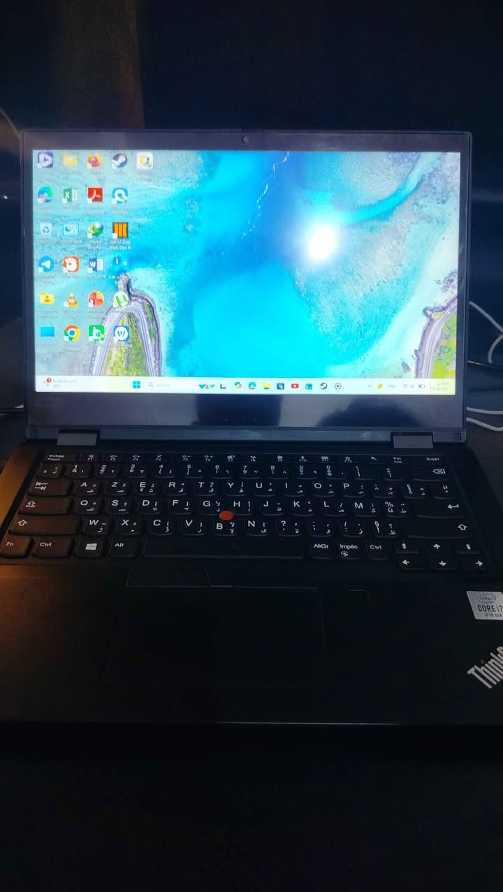 لابتوب Lenovo مستخدم 
مواصفاته:
المعالج: Intel Core i7-10510U (جيل عاشر)
الرام: 16GB DDR4
التخزين: SSD سعة 512GB
كرت الشاشة: Intel UHD Graphics
نظام التشغيل: Windows 11 64-bit
مناسب للدراسة، الأوفيس، التصفح، والبرامج اليومية والمكتبية.
شاحن الأصلي مال الجهاز
يحتوي قلم مخصص للجهاز
الشاشة لمس + قفل بصمة كركوك, العراق


**إذا كنت صاحب هذا الإعلان وتريد حذفه لأي سبب، رجاءا أرسل رسالة إلى الدعم الفني**