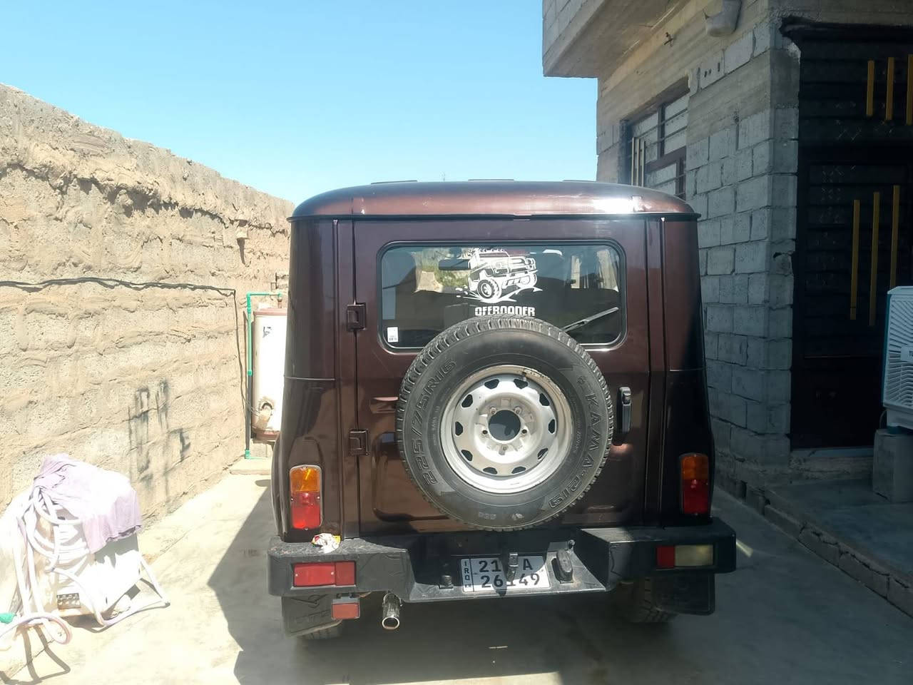 واز 2017  
كامل بيلاد
بي صبوغ بي ليدراو
هه مو كياني بةشرته
كير مةكينه بيلاد  
به شةرت تةحويل 
جوار تايي لوك
كلار 
*********** كالار, السليمانية
