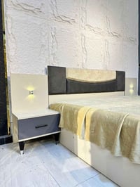 غرفة نوم ٥ قطع • دافنس أصلي • سرير مخزن