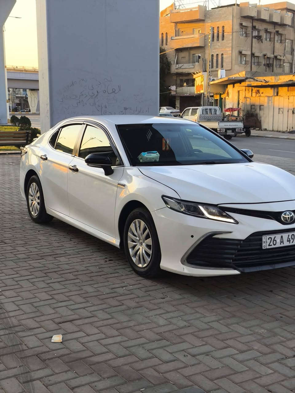 السلام عليكم  . كامري  تكسي  دبي  هايبرد  خليجي . (اصل ) موديل 2023 السيارة  جاهزه  بطارية  كير محرك كله شرط بيها حادث طخه من كدام بنيد  سياره صبغ عام  تغير لون فقط  بدون معجون سياره كلش  جديدة  السعر (١٥٣$)  تكريت
*********** نمير
