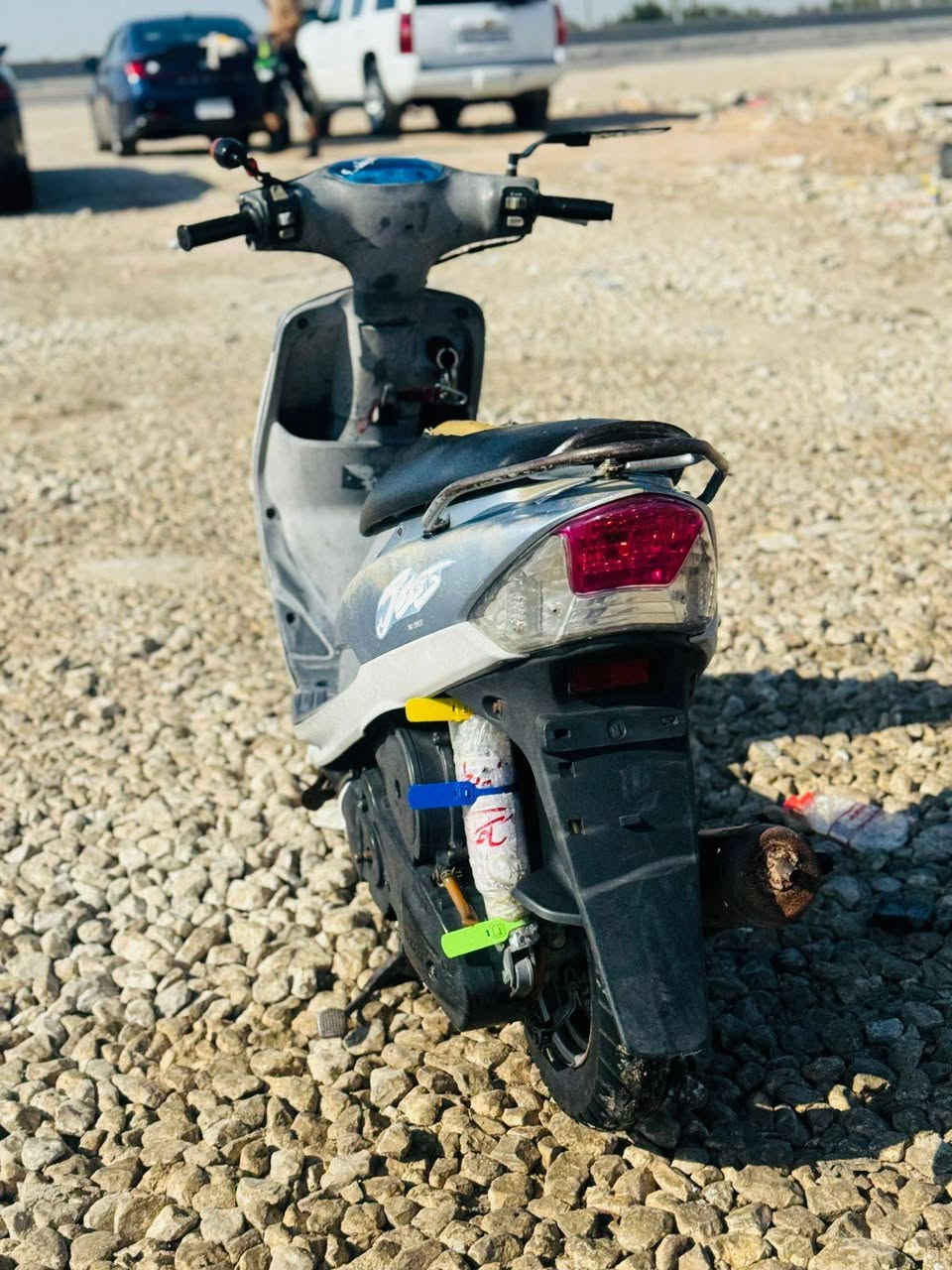 سلام عليكم ماكس منغولي مكفوله كفاله عامه مامفتوحه وين مايعجبك افحص دراجه خير من الله تجي وتشوف ملاح قوي مكاني سماوه  قرب فرع الوركاء سعر 850بيه مجال شراي خاص
مراوس بعدله عادي
رقم ***********
