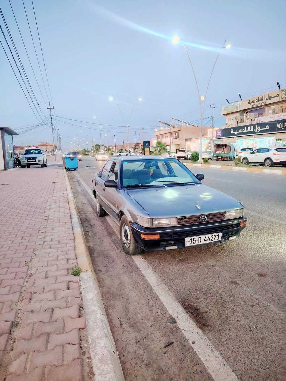 سلام عليكم
#كورلا🥇 موديل 1993🥇 🚘 
#سنويه 2028  نكلي
 #شرط التحويل بأسمي مشروع وطني  🪪 
#تخم تاير  🛞 
 #كهربائيات كله شغاله 🔌 
 #غرفتها نضيفه جدا  
 #مكان تكريت 🎖️ 📍 
 📱   ***********
 📱   ***********
 #السعر 33 وبيه مجال قليل💵
