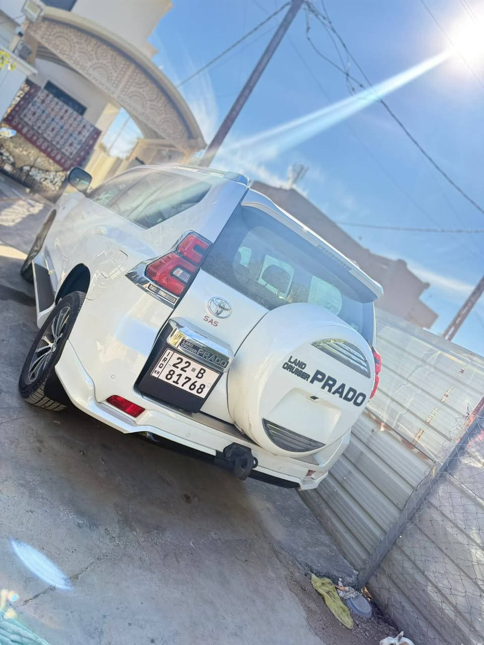 برادو 23VXالفول ماشيه 22مكفوله رقم اربيل موصفات اهوايه مغلفه حمايه من الشخوط السعر 52مجال قليل ت ***********
