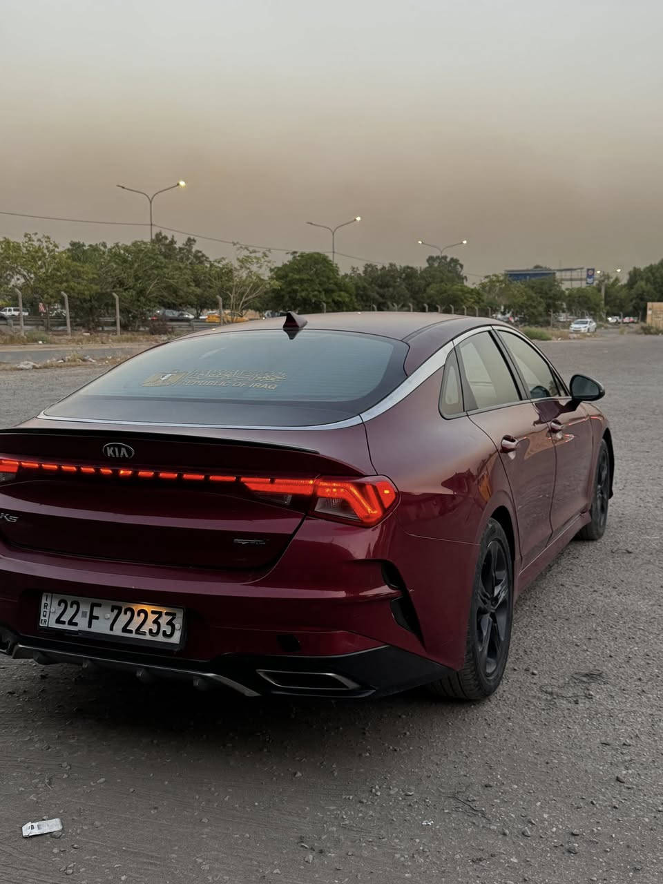 السلام عليكم للبيع 125$
K5 gtline 2021  فول مواصفات عدى البانوراما
محرك 1600تيربو مكينة كير كفالة رقم اربيل باسمي تحويل ثاني يوم الحادث موجود بالصور والسونار هم موجود بيها كص بالشاصي واللغد بيها قطع صبغ ابيع حزام
السعر 125$ 
مكاني بغداد العامرية 
***********
