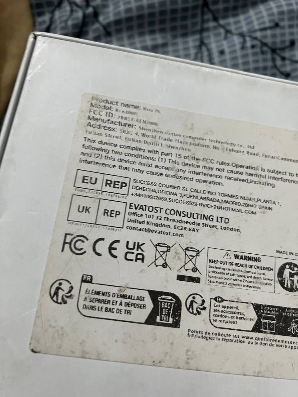 Mini pc 
ابيعها فحم لان هارد مايقرا يمكن بي خلل ورام واحد بيهم مايقرا 
55 الف


**إذا كنت صاحب هذا الإعلان وتريد حذفه لأي سبب، رجاءا أرسل رسالة إلى الدعم الفني**