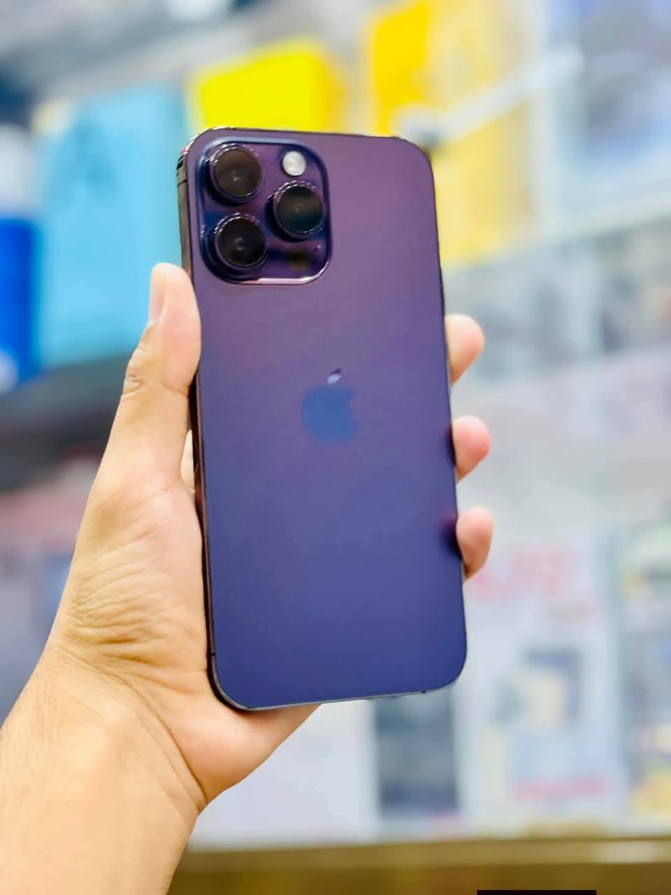 💜.  ايفون 14 برو ماكس.  💜

🔥🔥 السعر 495 الف دينار 🔥🔥

ذاكره 256 
بطاريه %100
نموذج M شرق اوسط 
نضافه %100 
مستبدل شاشه اصليه 
كله شغال ومكفول 

العنوان النجف الاشرف 
اتصال ***********📞
