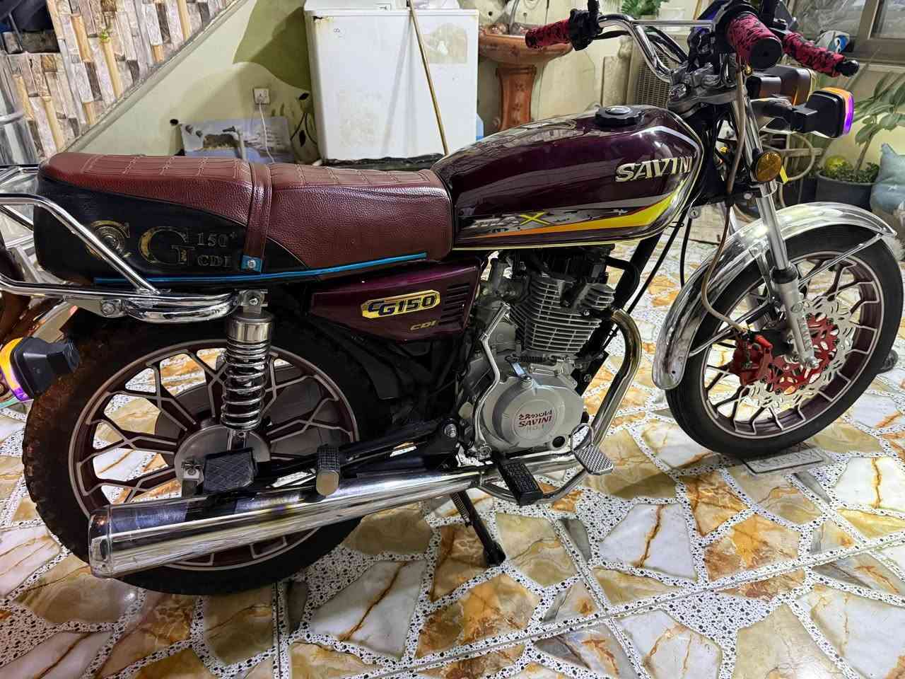 السلام عليكم موطورساڤين للبيع ٢٤ بعدو صفر كلو كبس السعر ٦٥٠ وبي مجال ***********  العنوان الحويجه
