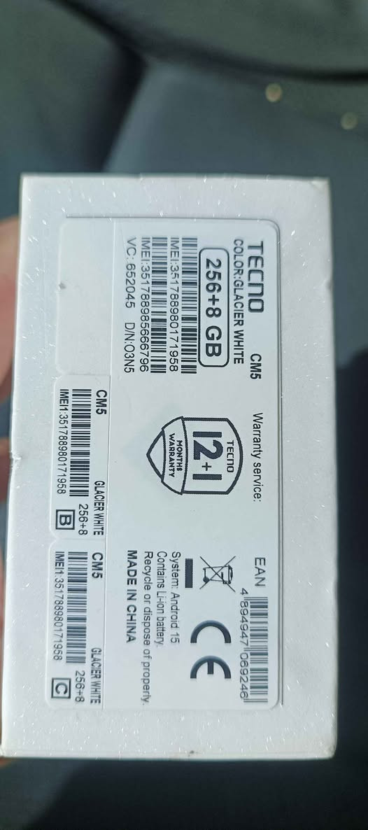 للبع تكنو كامون 40 ذاكر 256 رام8 غراضه كامل شرط نضيف مابي شخط ولا مفتوح سعر 200بي مجال قليل شراي يجي خاص او يخابر علي هذا رقم *********** كركوك, العراق
