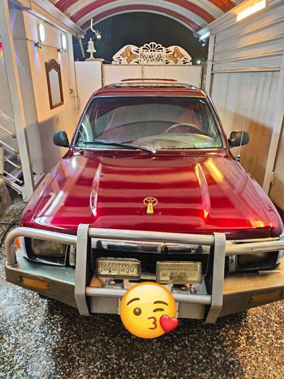 سلام عليكم للبيع تيوتا فورنا مديل 1994 السياره  جاهزه كير ومحرك ونجي سته سلندر نضاف   تخم تايرات جدد باتري جديد كهربايات شغاله السعر 40وبيها العنوان النجف الرقم***********
