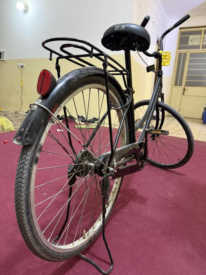 سلام عليكم بايسكل بناتي  حجم ٢٦
بايسكل جاهز ماناقصه شي السعر ٨٠ وبي مجال بسيط التواصل واتساب فقط ***********
