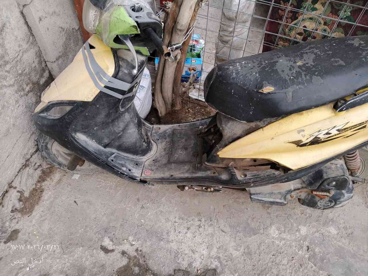 سلام عليكم 
ماكس 140
مجفته ومتروكه 
نقصهه فقط دبلاات امامي تعبانات 
سعر 100 بيهه مجال 
كفرات كامله 
مكينه مجفته ومتروكه يعني تاركهه


**إذا كنت صاحب هذا الإعلان وتريد حذفه لأي سبب، رجاءا أرسل رسالة إلى الدعم الفني**