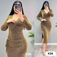 فستان • ترتر لامع • فري سايز