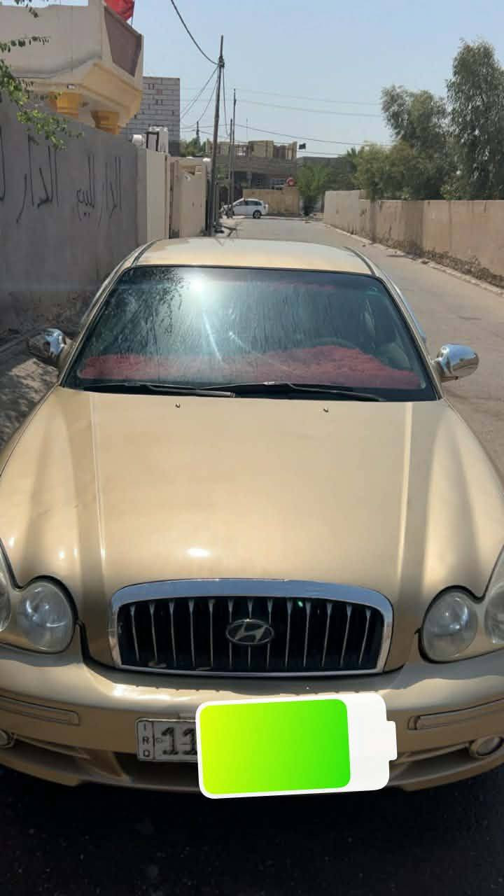 سياره سوناتا وفود خليجي للبيع
موديل 2003
رقم بغداد نكليزي
سياره باسمي سنويه ال2030
سياره مكينه خير من الله 
العنوان -واسط -صويره- ناحية سيد الشهداء
سياره كدامكم بالصور وتجي تشوفها 
رقم الهاتف ***********
