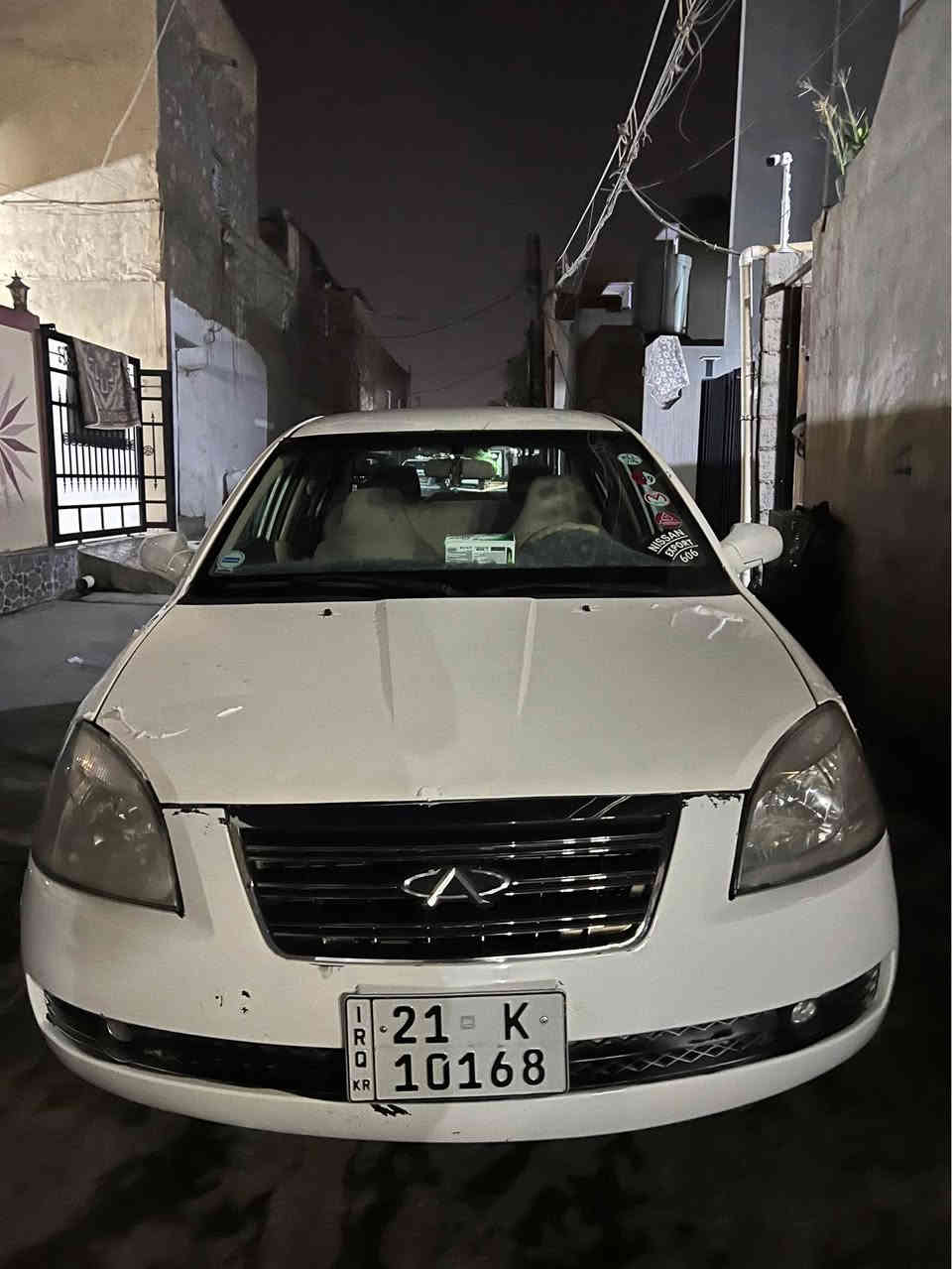 السلام عليكم 

شيري A5 للبيع 
موديل 2013 
بيها قطعتين تبديل بلادي ابيض مبدل نفس القطعة بلادي 
اما باقي السيارة مكفوله كفالة عامه

(كير عادي )

مكفولة كفالة عامة من المكية والكير وكلشي 
وشرط التحويل رقم وسنوية جديدة لحد سنة 2029 
العنوان كركوك الشورجة 

السعر 58 وبي مجال 
شراي خابر او تعال واتساب 

*********** كركوك, العراق
