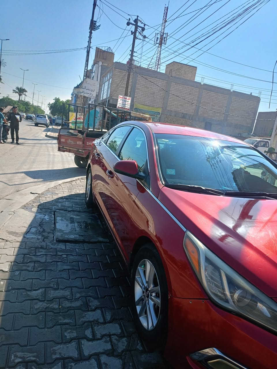 سوناتا للبيع او مروس مديل 16 وأرد أمريكي بي بنيد مبدل جملغ خلفي شويه حداديه خير من الله تبريد تخم تاير سيارة اسمي تحويل مباشر /واساب ***********
