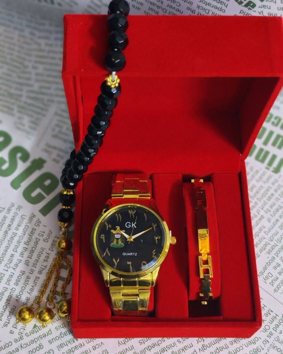 بكج رجالي أنيق 🖤
⌚ ساعه +  أسوار ستانلس ستيل
 📿 سبحه
✨ إطلالة متكاملة بلمسة فخامة
✨ مثالي للاستخدام اليومي أو هدية مميزة

🚚 توصيل لكافة المحافظات وأنحاء العراق


**إذا كنت صاحب هذا الإعلان وتريد حذفه لأي سبب، رجاءا أرسل رسالة إلى الدعم الفني**