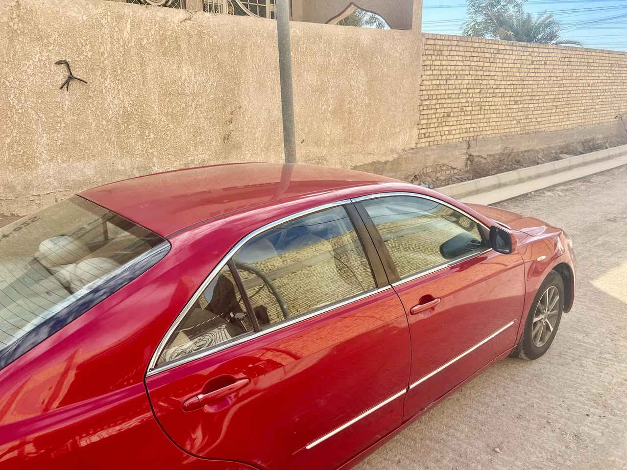 للبيع فقط
كامري 2007 وارد خليجي
حادثها جاملغ خلفي جهة السايق
السونار مرفق
محرك ٢٤٠٠
السنوية باسمي تحويل ثاني يوم 
مكاني واسط / مركز الكوت
السعر المطلوب ٩٠ ورقة
***********
