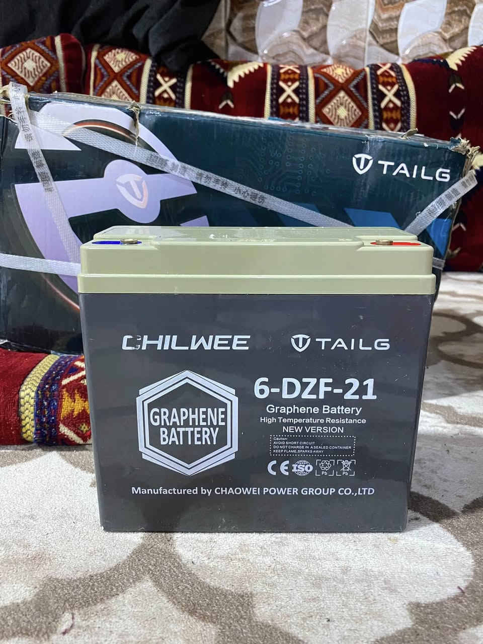 باتريات دراجة شحن عدد 6 جديد ما مستخدم 12 فولت و21 امبير سعر ب175 الف


**إذا كنت صاحب هذا الإعلان وتريد حذفه لأي سبب، رجاءا أرسل رسالة إلى الدعم الفني**
