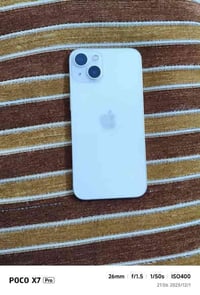 جهاز ايفون 13عادي  شرق اوسط جهاز بعده بل باكيت ساله شهرين من شتريته جه...