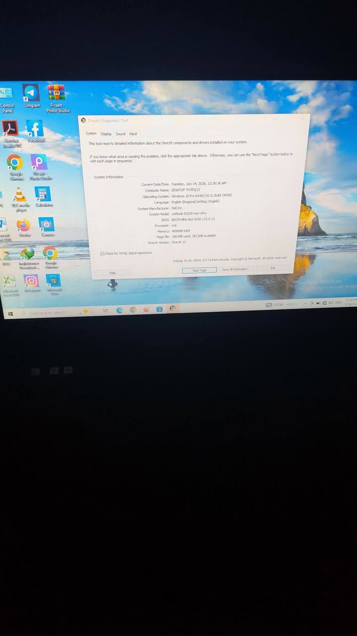لابتوب DELL الجيل الثالث هارد 500 الرام 4 بطارية تطول ساعة ونصف حجم الشاعة 15 64 Bit ابد مداخل تصليح ملحات شاحنة اصلي + جنطة حمل + ماوس لا سلكي.  للاستفار اكثر اتصل على الرقم  *********** او تواصل خاص.

