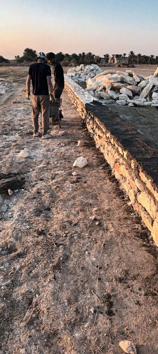 بناء حجر كرسته وعمل ***********
